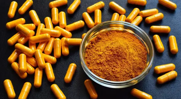 Gélules et poudre de curcuma, une aide naturelle pour la femme enceinte.